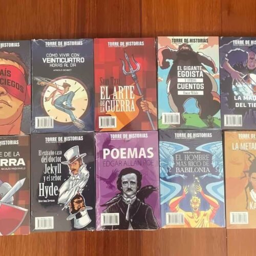 10 títulos / 5 libros
