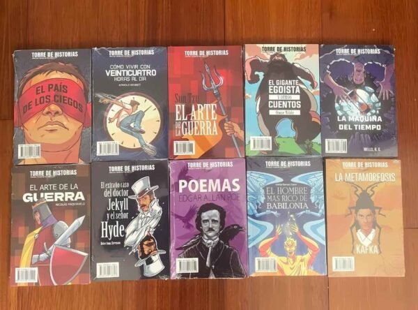 10 títulos / 5 libros