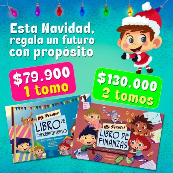 COMBO MI PRIMER LIBRO DE FINANZAS Y EMPRENDIMIENTO